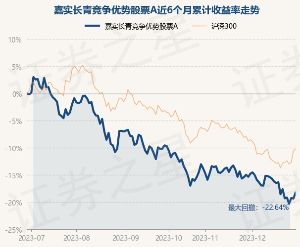 12月29日基金净值：嘉实长青竞争优势股票A最新净值1.015，涨1.33%